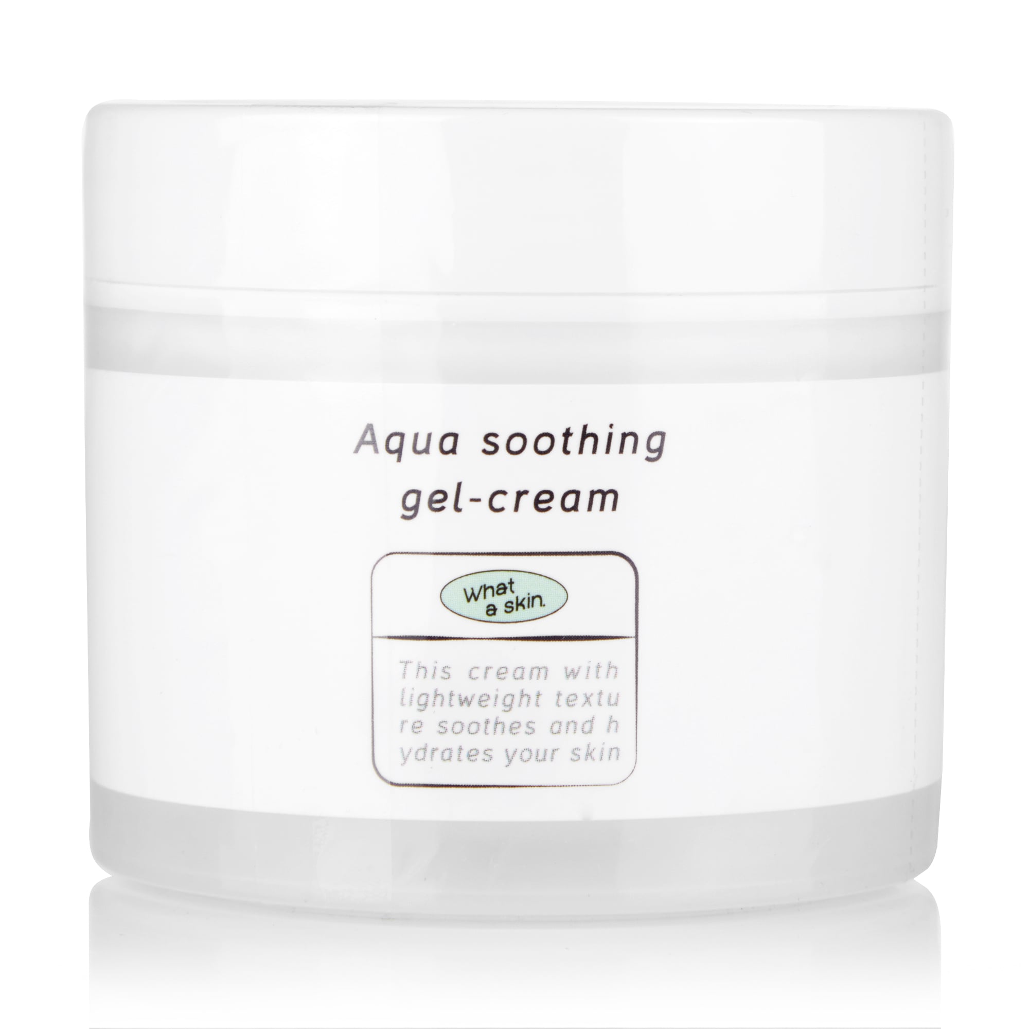 Заспокійливий крем-гель для обличчя What a skin. Aqua Soothing Gel Cream, 50 мл